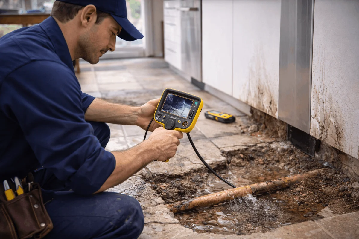 7. The Toilet or Floor Drain Bubbles - 7 Warning Signs of a Slab Leak in Your Orange County Home