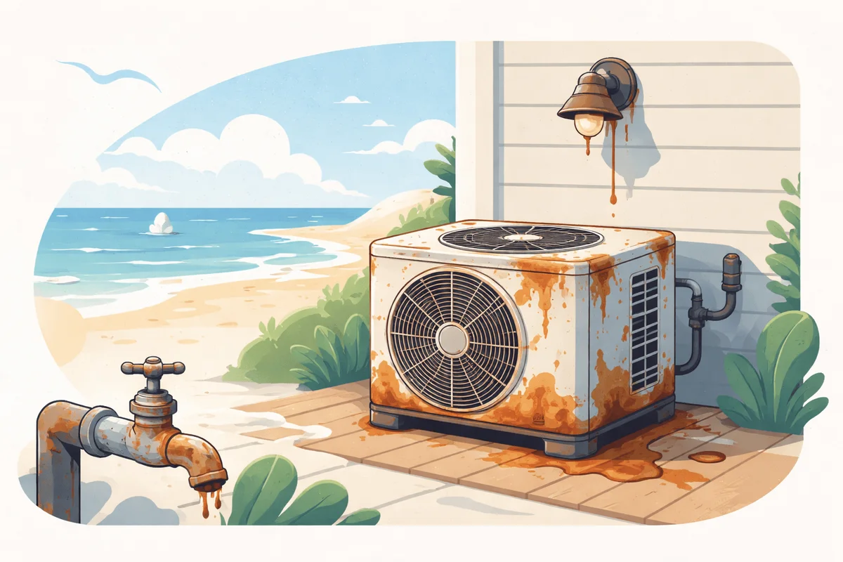 Why Salt Air Is Hard on Plumbing - How Coastal Corrosion Destroys Fixtures in Newport Beach and Huntington Beach