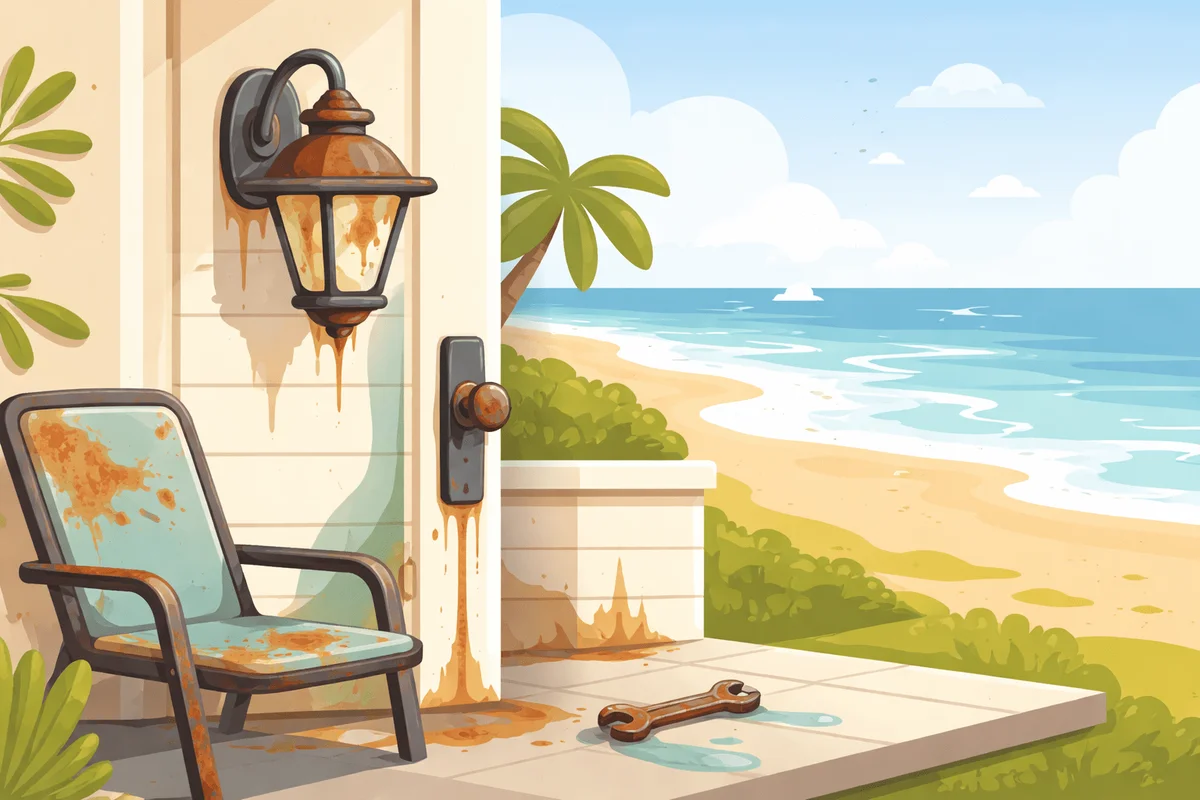 Materials That Hold Up Better at the Coast - How Coastal Corrosion Destroys Fixtures in Newport Beach and Huntington Beach