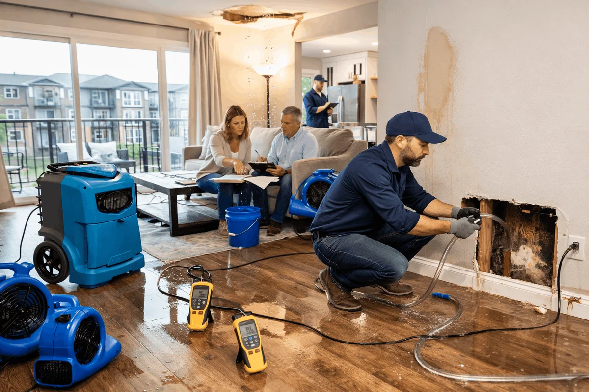 Working With Your HOA and Neighbors - Condo Water Leak in Orange County: How to Handle HOA, Insurance, and Repairs