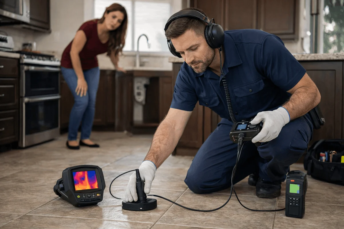 Detection Costs - How Much Does Slab Leak Repair Cost in Orange County?