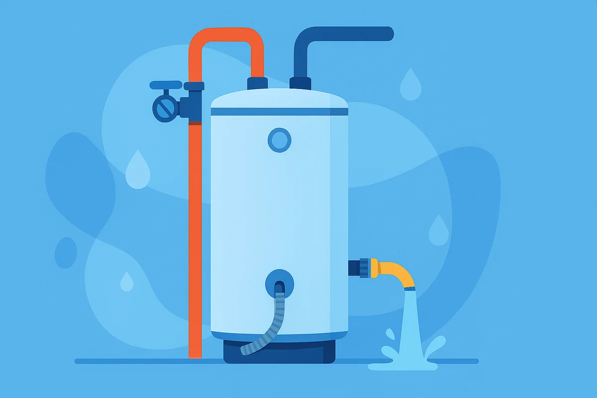 Step 1: Turn Off Power and Water - How to Drain and Flush Your Water Heater in Orange County